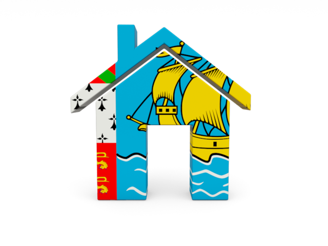 Home icon. Download flag icon of Saint Pierre and Miquelon at PNG format