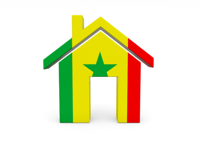 Home icon. Download flag icon of Senegal at PNG format