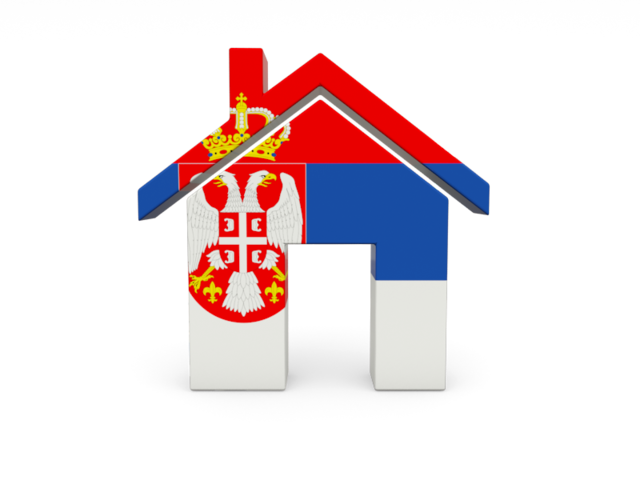 Home icon. Download flag icon of Serbia at PNG format