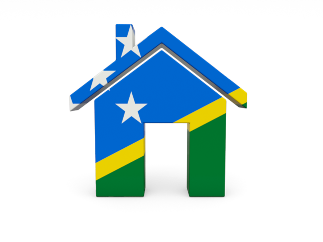 Иконка-домик. Скачать флаг. Соломоновы Острова