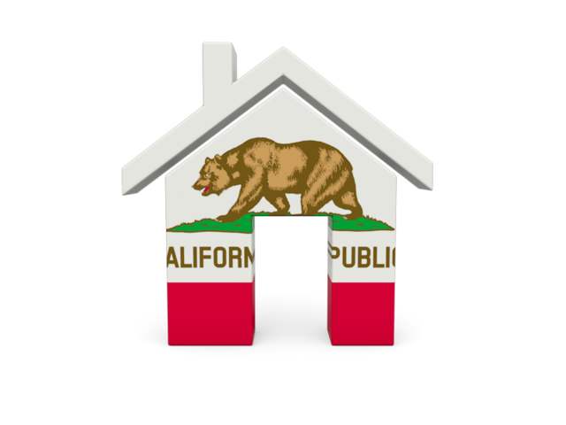 Иконка-домик. Загрузить иконку флага штата Калифорния