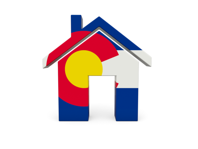 Home icon. Download flag icon of Colorado
