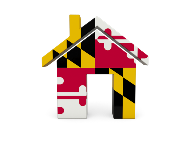 Home icon. Download flag icon of Maryland