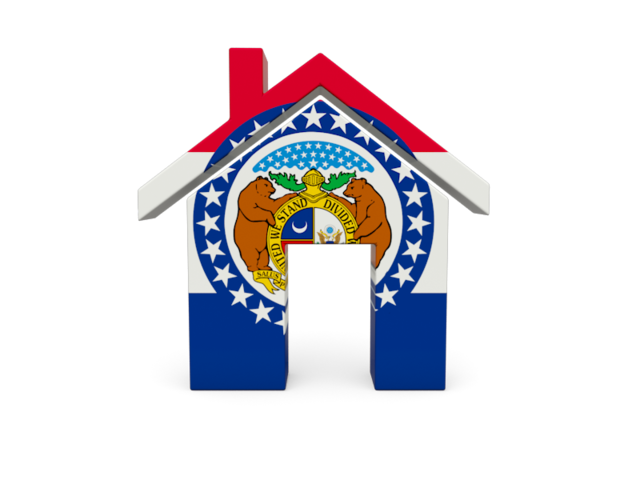 Home icon. Download flag icon of Missouri