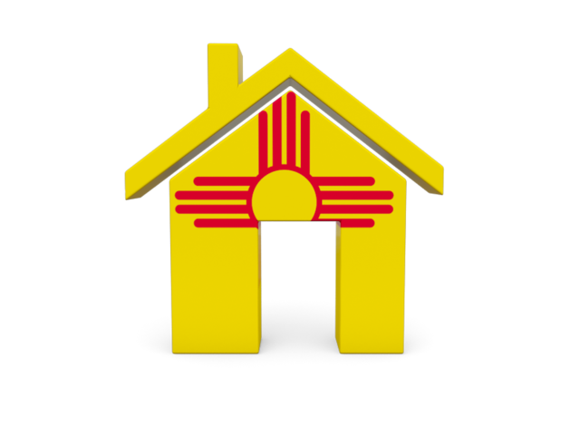 Home icon. Download flag icon of New Mexico