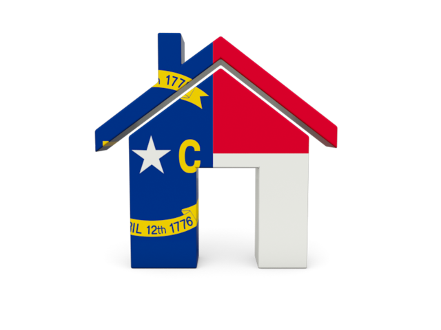 Иконка-домик. Загрузить иконку флага штата Северная Каролина