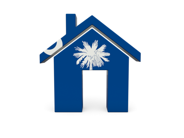 Иконка-домик. Загрузить иконку флага штата Южная Каролина