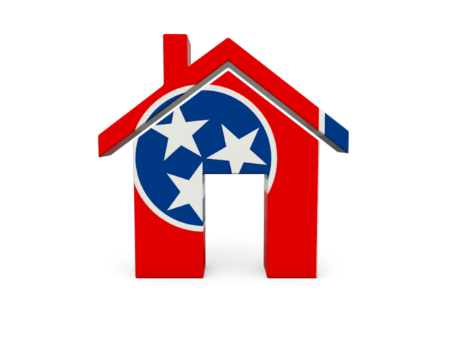 Home icon. Download flag icon of Tennessee