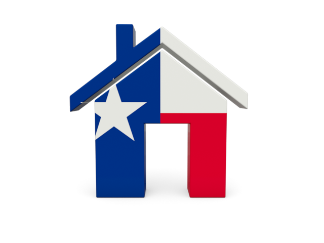 Home icon. Download flag icon of Texas