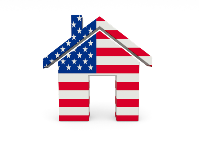 Home icon. Download flag icon of United States of America at PNG format