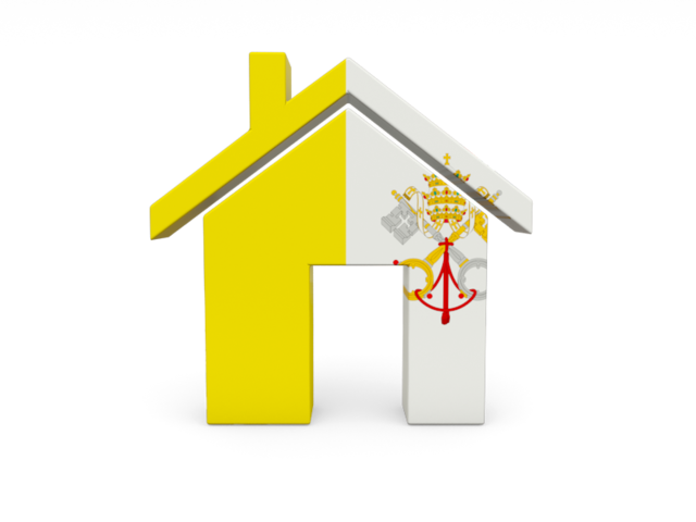 Home icon. Download flag icon of Vatican City at PNG format