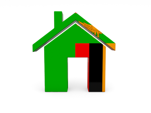 Home icon. Download flag icon of Zambia at PNG format