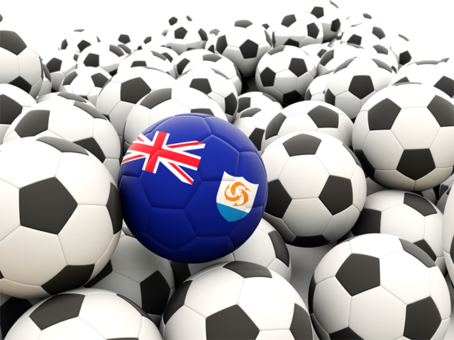 Lots of footballs. Download flag icon of Anguilla at PNG format