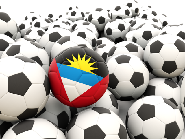 Lots of footballs. Download flag icon of Antigua and Barbuda at PNG format