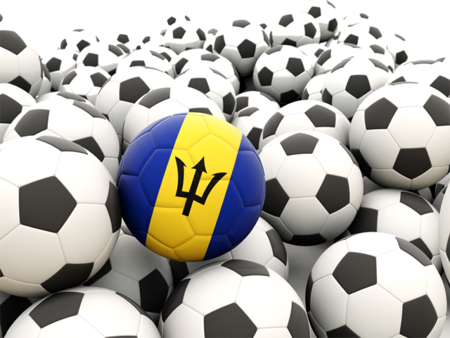 Lots of footballs. Download flag icon of Barbados at PNG format