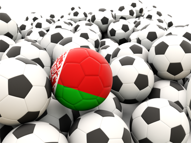 Lots of footballs. Download flag icon of Belarus at PNG format