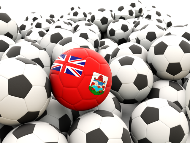 Lots of footballs. Download flag icon of Bermuda at PNG format