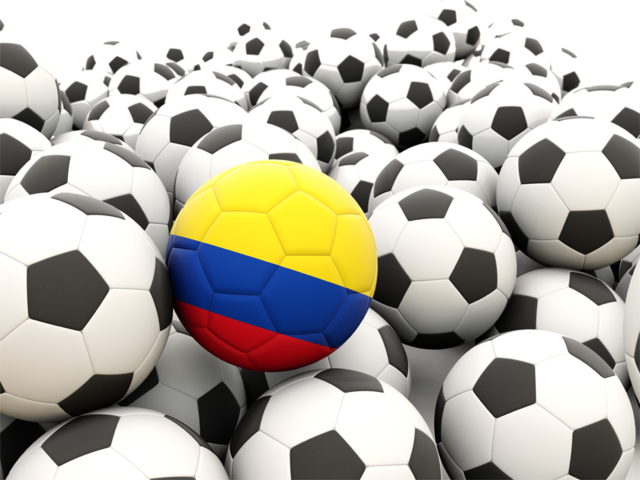 Lots of footballs. Download flag icon of Colombia at PNG format