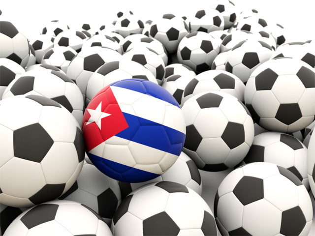 Lots of footballs. Download flag icon of Cuba at PNG format