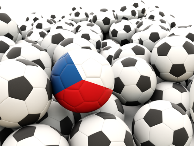 Lots of footballs. Download flag icon of Czech Republic at PNG format