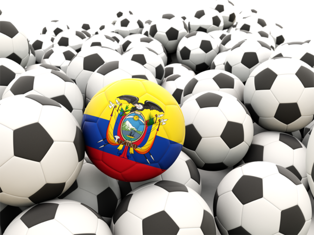 Lots of footballs. Download flag icon of Ecuador at PNG format