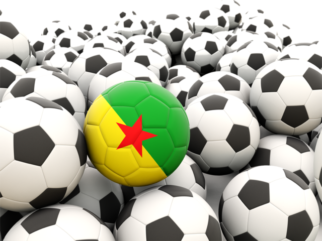 Lots of footballs. Download flag icon of French Guiana at PNG format