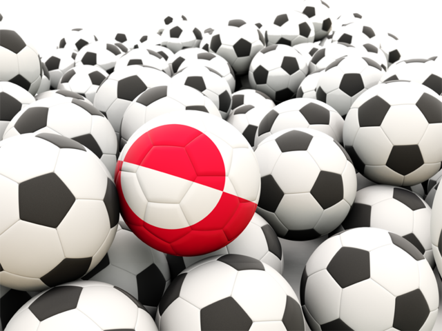 Lots of footballs. Download flag icon of Greenland at PNG format