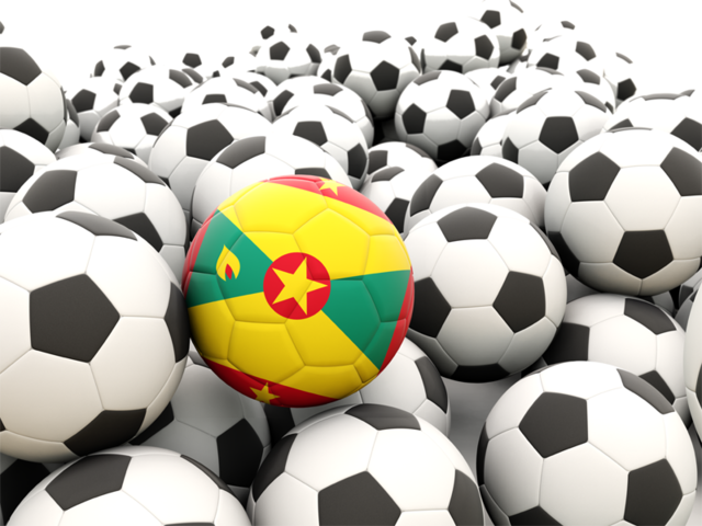 Lots of footballs. Download flag icon of Grenada at PNG format