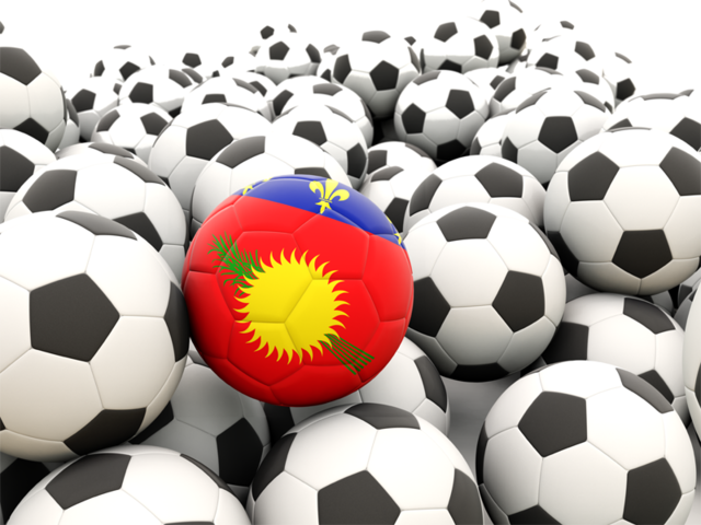 Lots of footballs. Download flag icon of Guadeloupe at PNG format