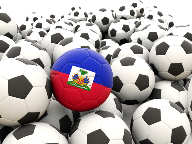 Lots of footballs. Download flag icon of Haiti at PNG format