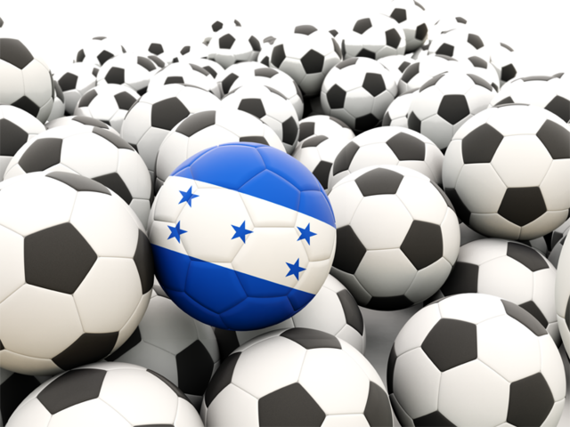 Lots of footballs. Download flag icon of Honduras at PNG format