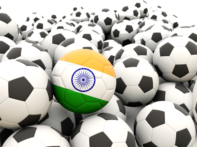 Lots of footballs. Download flag icon of India at PNG format
