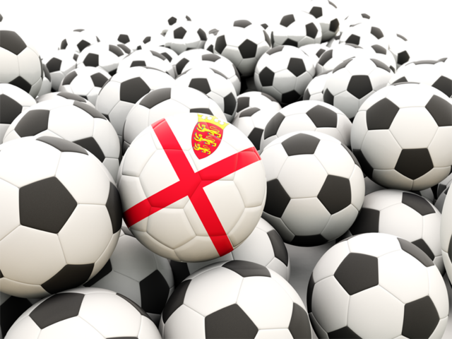 Lots of footballs. Download flag icon of Jersey at PNG format