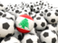 Lebanon. Lots of footballs. Download icon.