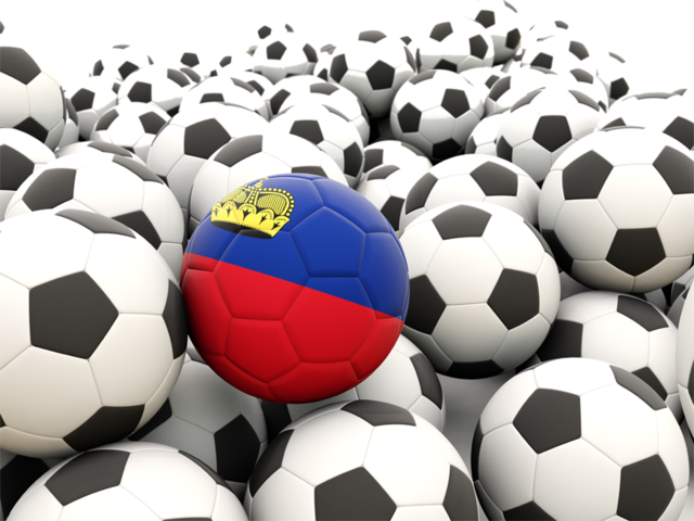 Lots of footballs. Download flag icon of Liechtenstein at PNG format