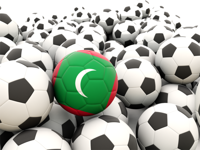 Lots of footballs. Download flag icon of Maldives at PNG format