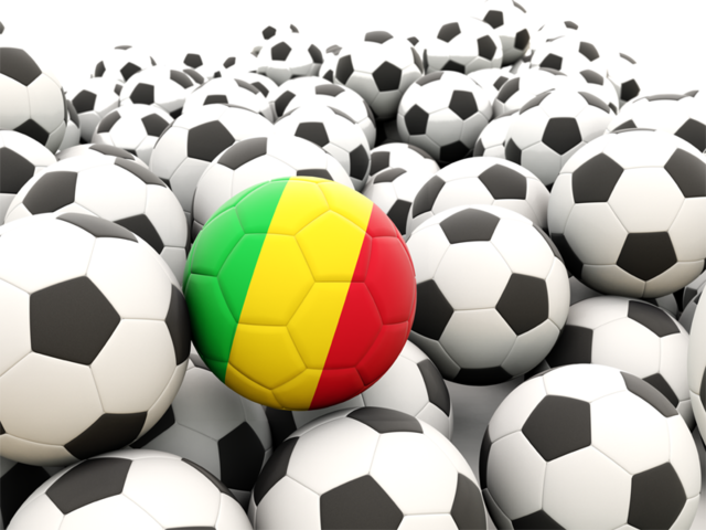 Lots of footballs. Download flag icon of Mali at PNG format