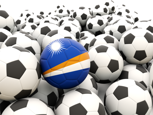 Lots of footballs. Download flag icon of Marshall Islands at PNG format