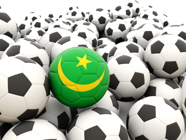 Lots of footballs. Download flag icon of Mauritania at PNG format