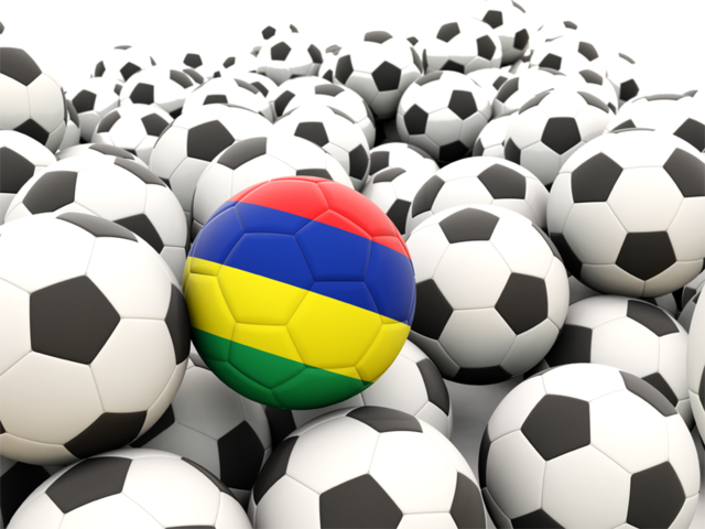 Lots of footballs. Download flag icon of Mauritius at PNG format