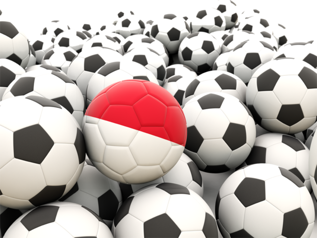 Lots of footballs. Download flag icon of Monaco at PNG format