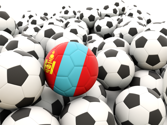 Lots of footballs. Download flag icon of Mongolia at PNG format