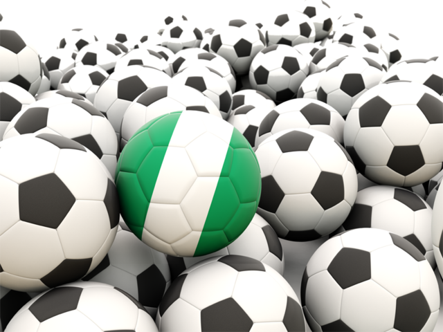 Lots of footballs. Download flag icon of Nigeria at PNG format