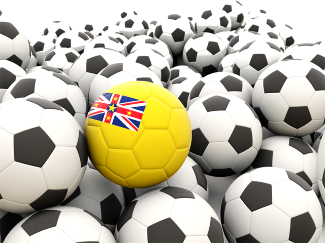 Lots of footballs. Download flag icon of Niue at PNG format