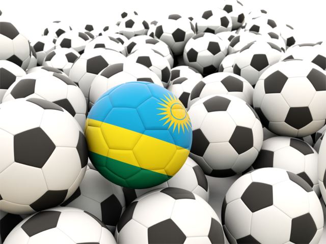 Lots of footballs. Download flag icon of Rwanda at PNG format