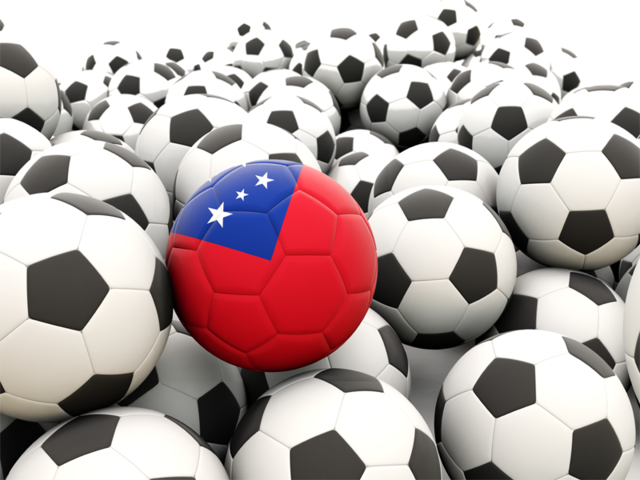 Lots of footballs. Download flag icon of Samoa at PNG format