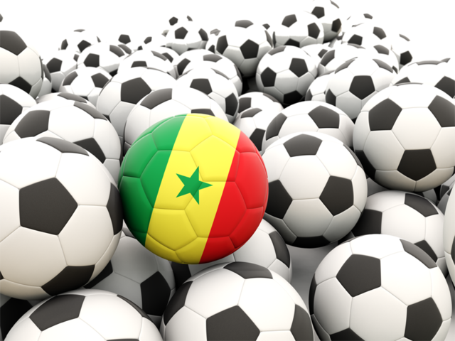 Lots of footballs. Download flag icon of Senegal at PNG format
