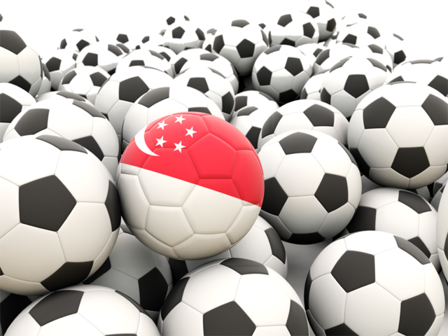 Lots of footballs. Download flag icon of Singapore at PNG format