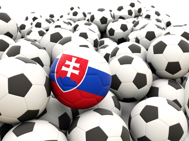 Lots of footballs. Download flag icon of Slovakia at PNG format