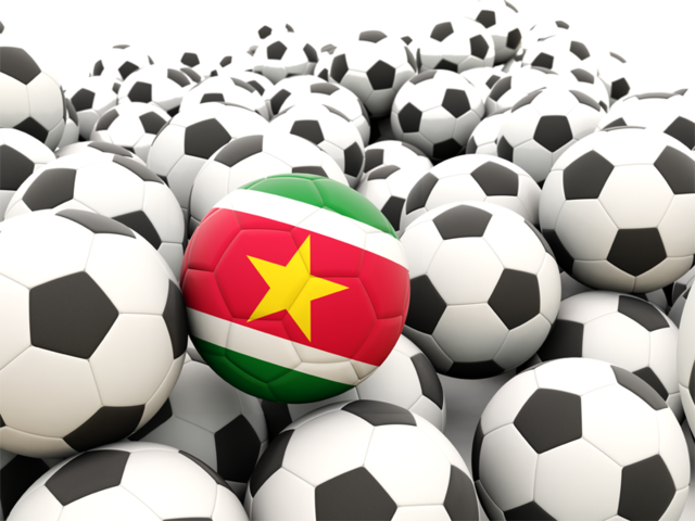 Lots of footballs. Download flag icon of Suriname at PNG format